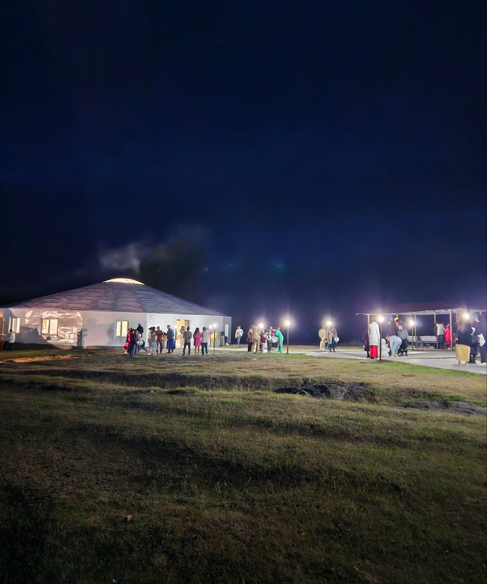 Праздник не только днем, но и ночью