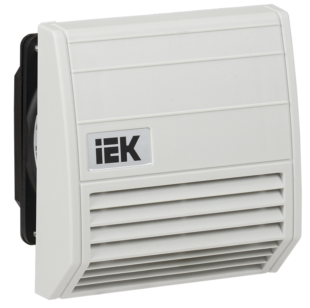 Вентилятор с фильтром 21 куб.м./час IP55 IEK