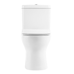 Унитаз-компакт безободковый с сиденьем BelBagno STEAM BB130CPR + BB130T