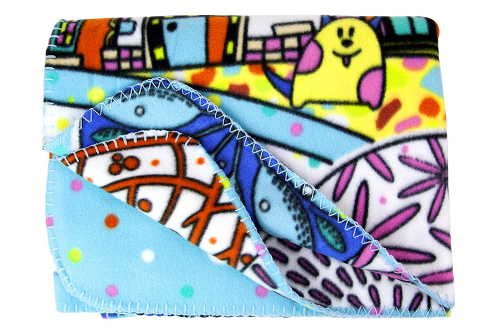 Детский новогодний подарок с символом года "Яркий городок"