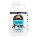 Source Naturals, L-тирозин, 500 мг, 100 таблеток