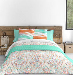 Рогожка Cotonelo Cachemire (Котонело Кашемир) B 07 Orange