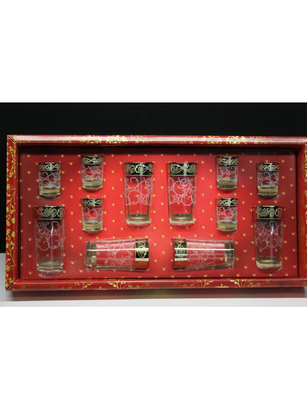 Набор 12 предметов стакан и стопка