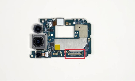 Samsung Galaxy A56 5G (SM-A566E) - FPC коннектор дисплея (на плату)