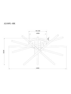 Потолочная люстра Arte Lamp