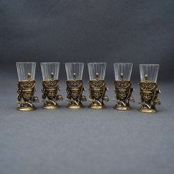 Подарочный набор лафитников "Гусары Prime" 6 шт.