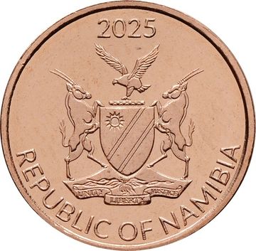 10 центов 2025 Намибия