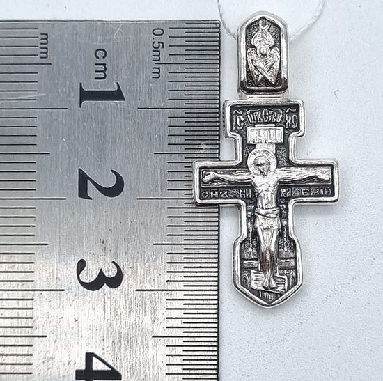 Крест православный. Распятие Христово. Николай Чудотворец.