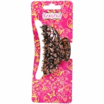 Заколка-краб для волос « ЭЙФОРИЯ», эва, микс 6 цветов, 7см (блистер Кокетка)