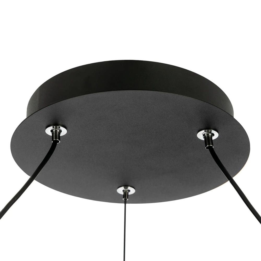 Citilux Дуэт CL719401 LED Люстра подвесная Черная