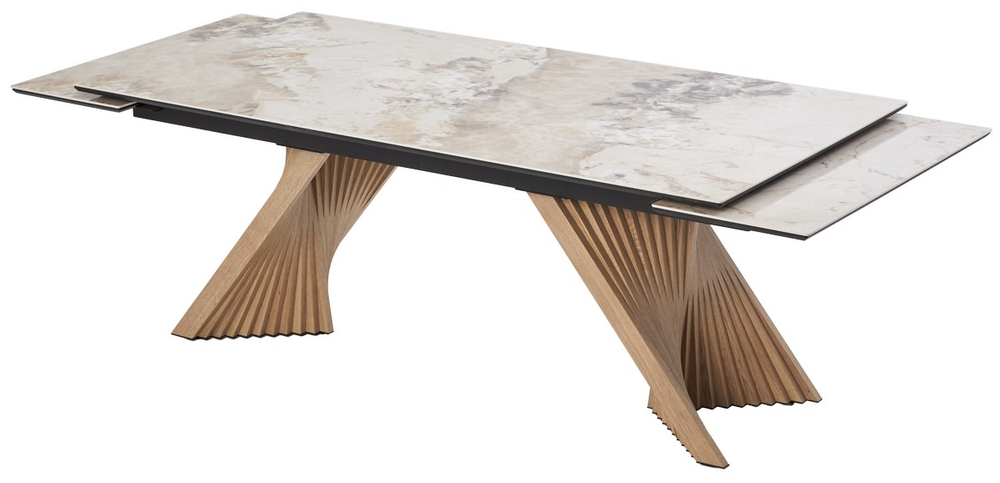 Стол М-City DISAUR Манхэттен 200 Пандора (Pandora), керамика, Дуб Галифакс