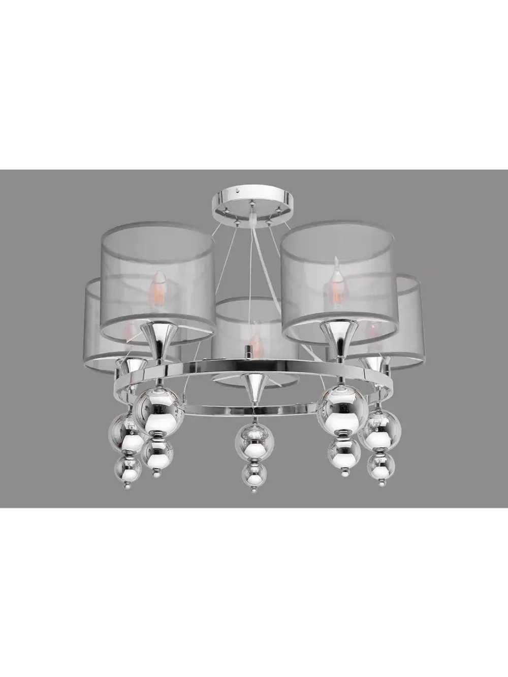 Подвесная люстра E14*40W арт деко