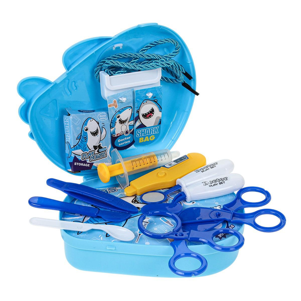 Набор доктора, 17 предметов, чемодан, 0421-47A