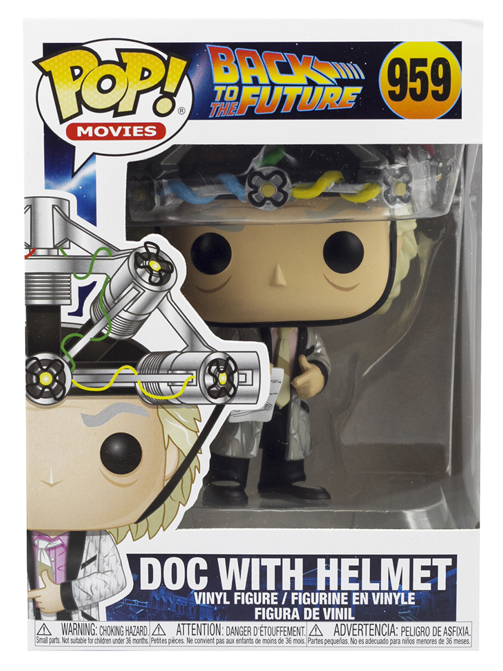 Фигурка Funko POP! Movies BTTF Doc With Helmet (959) 46914