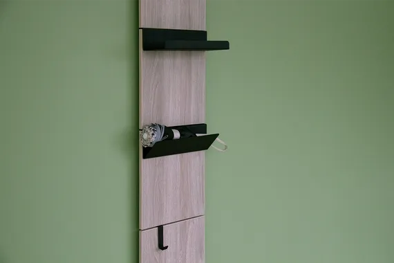 Вешалка Stripe L (вяз светлый)