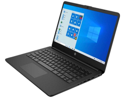 Ноутбук HP 14s-fq0088ur (3B3M2EA) 14"(1920x1080)IPS/ Athlon-3150U(2.4ГГц)/ 4Гб/ 256Gb SSD/ Radeon Graphics/ нет DVD/ Win10 / Черный