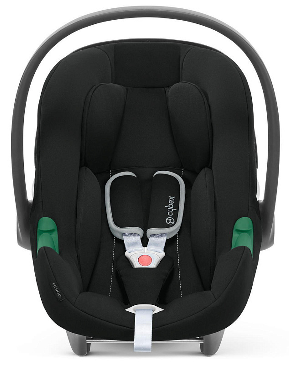 Коляска Cybex Balios S Lux SLV complete Aton B2 Volcano Black 3 в 1 Stone Grey с дождевиками