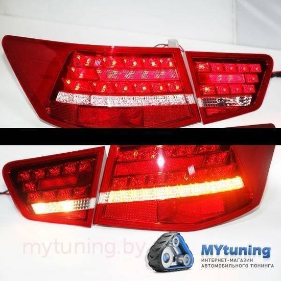 Задние фонари Kia Cerato led red white