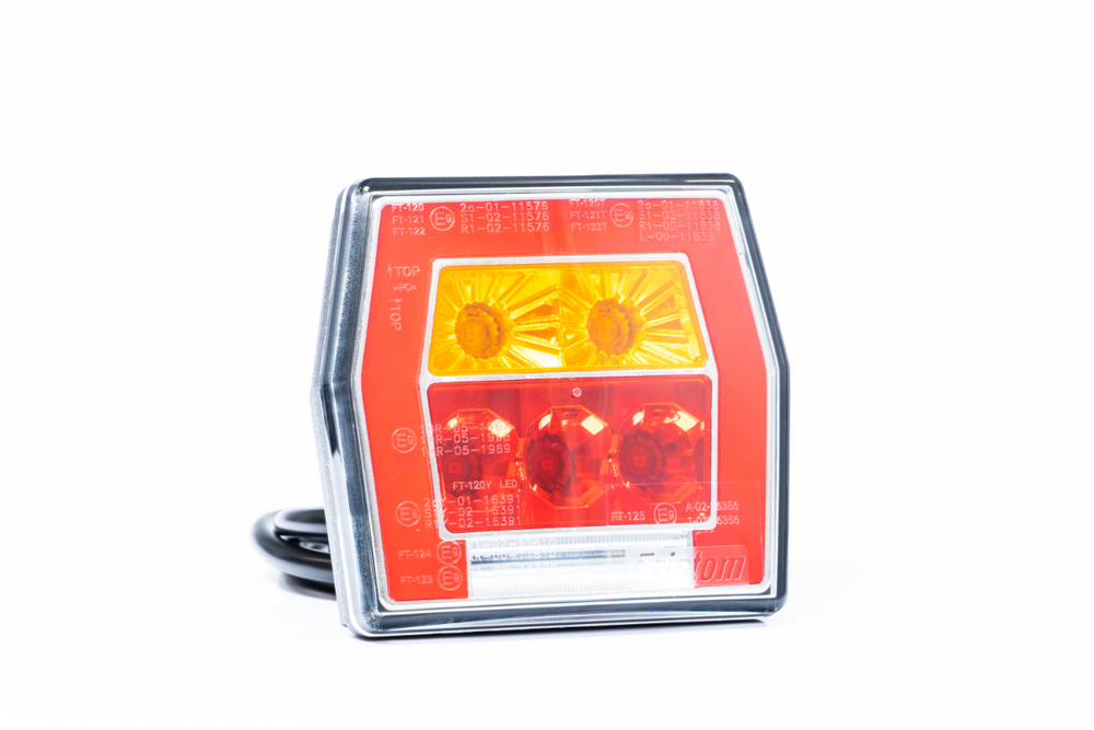 Фонарь задний Fristom FT-122 LED 3-функциональный 12-36 В