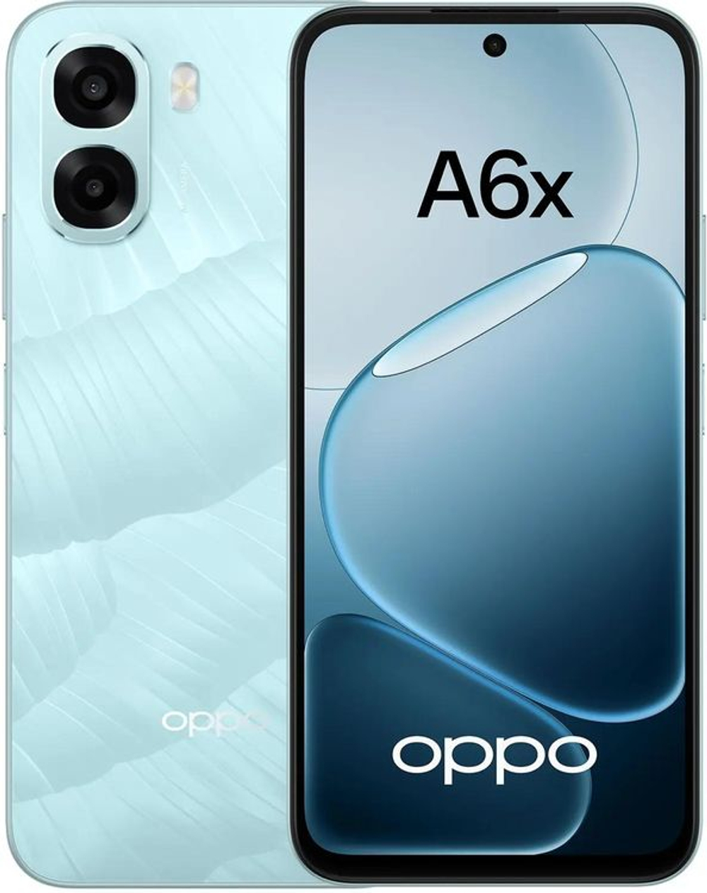 6.75" Смартфон OPPO A6x 4/128Gb,  NFC,  IPS,  120Гц,  6100мAч,  голубой