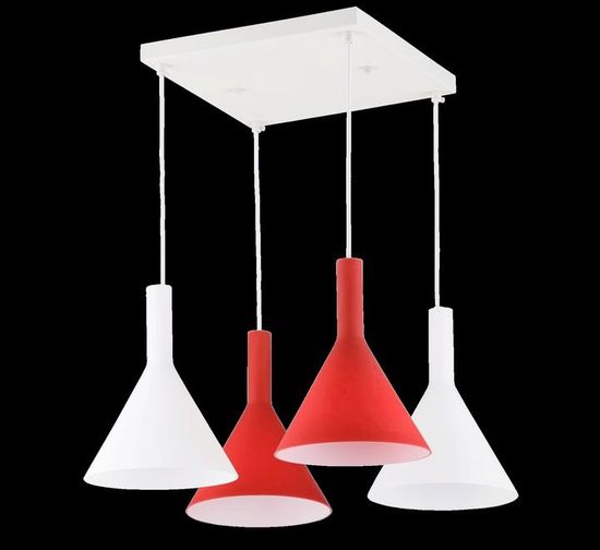 Подвес 4-ка 5023/4 2WHITE+2RED SALE