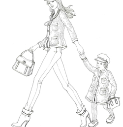 LOOK. Coloring Book