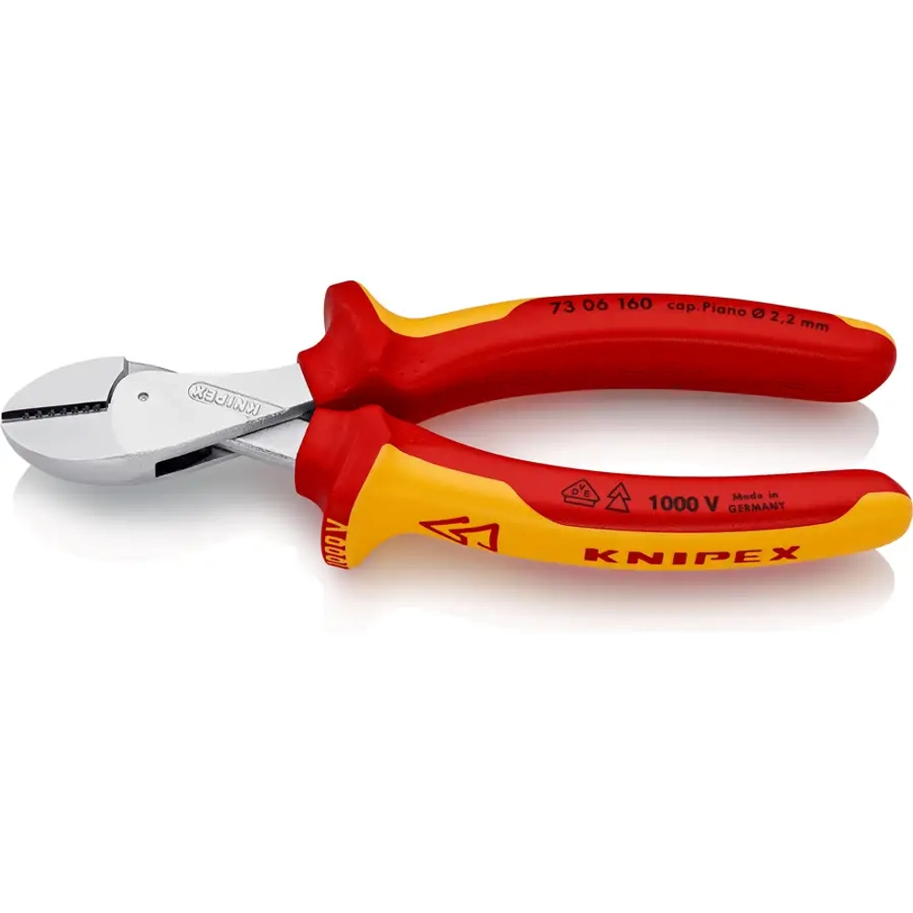 Кусачки X-Cut® хромированные 160 мм Knipex 73 06 160
