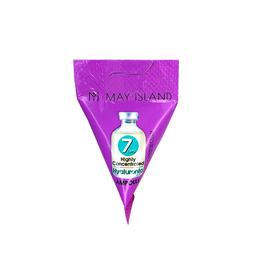 Увлажняющая ампульная сыворотка с гиалуроновой кислотой MAY ISLAND 7 Days Ampoule 3 ml.