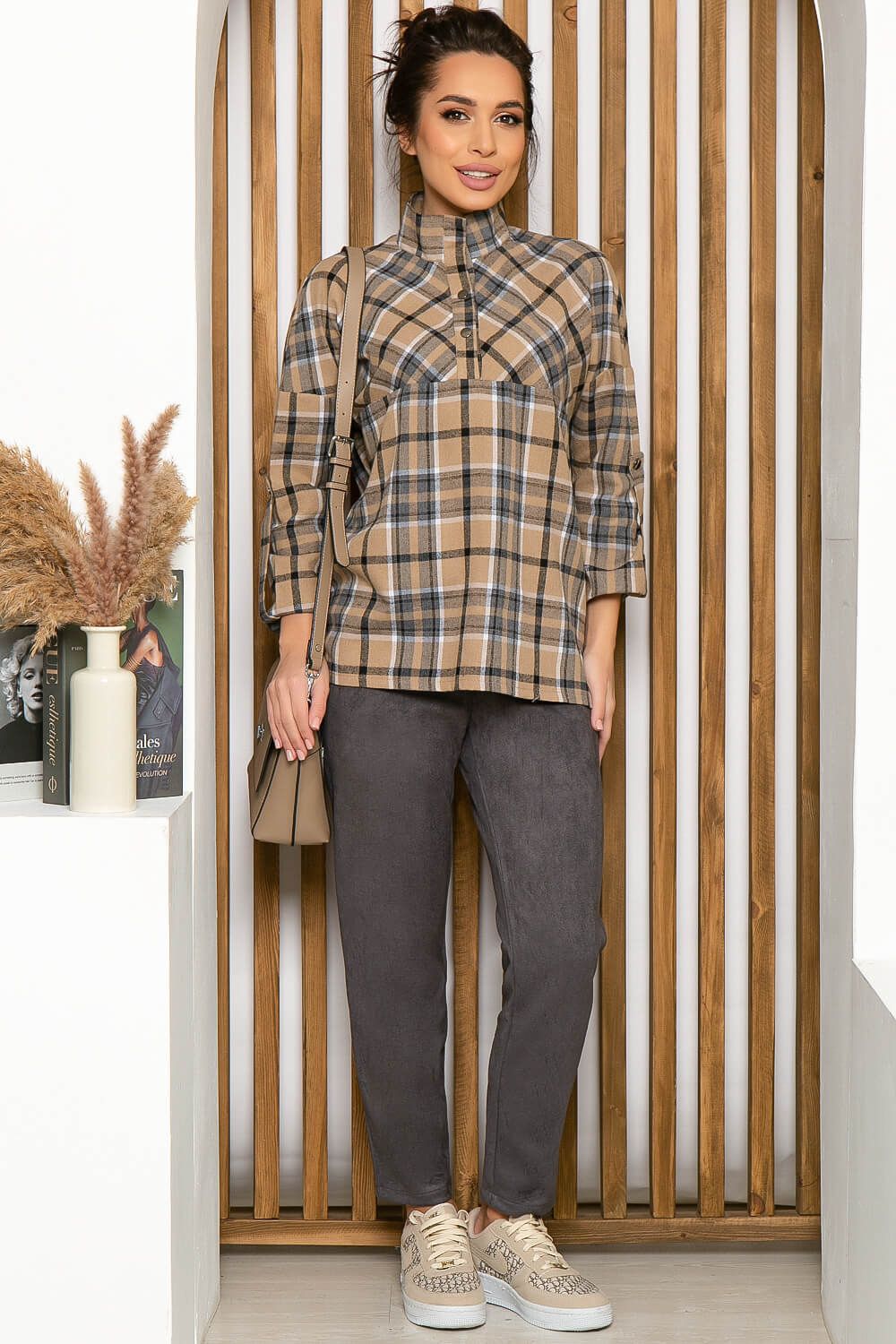 Костюм "Капитолина" (грей) НЬЮ К4759 LT Collection (Акция)