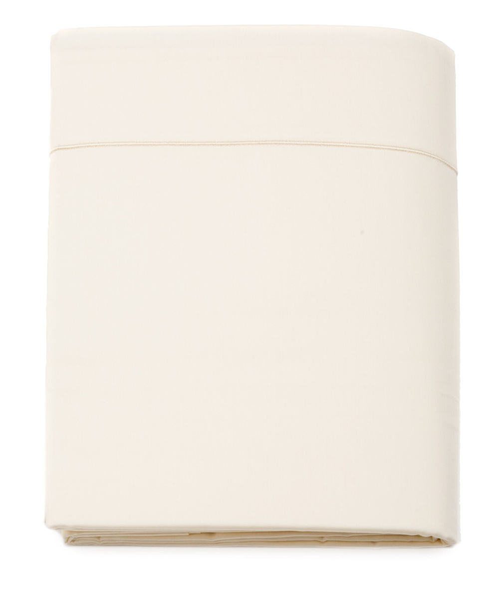 Простыня 180х290 Blanc des Vosges Flat Sheet naturel сливочная