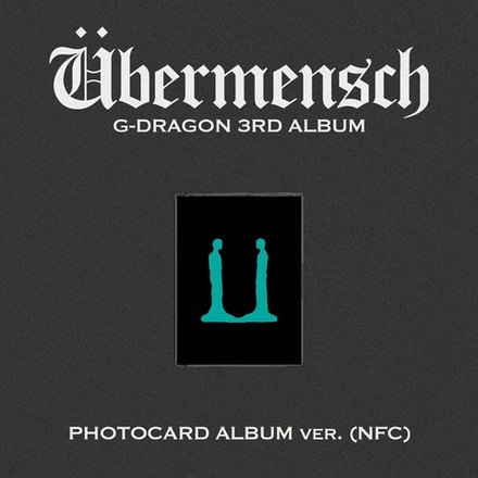 Альбом G-DRAGON — Übermensch PHOTOCARD ALBUM ver.