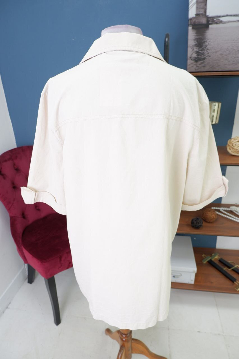 Рубашка Pahm в клетку 48-50 размер