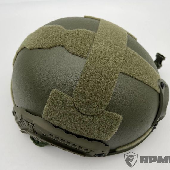 Баллистический шлем без ушей с системой регулировки Венди