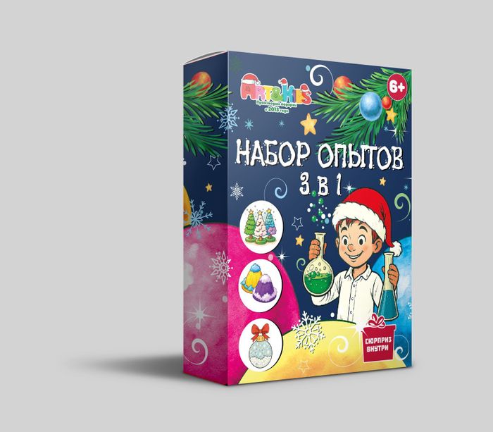 Набор для опытов "3 в 1", арт.0227 - купить оптом в Москве