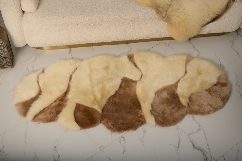 Ковер Черепашка светло-кремовый