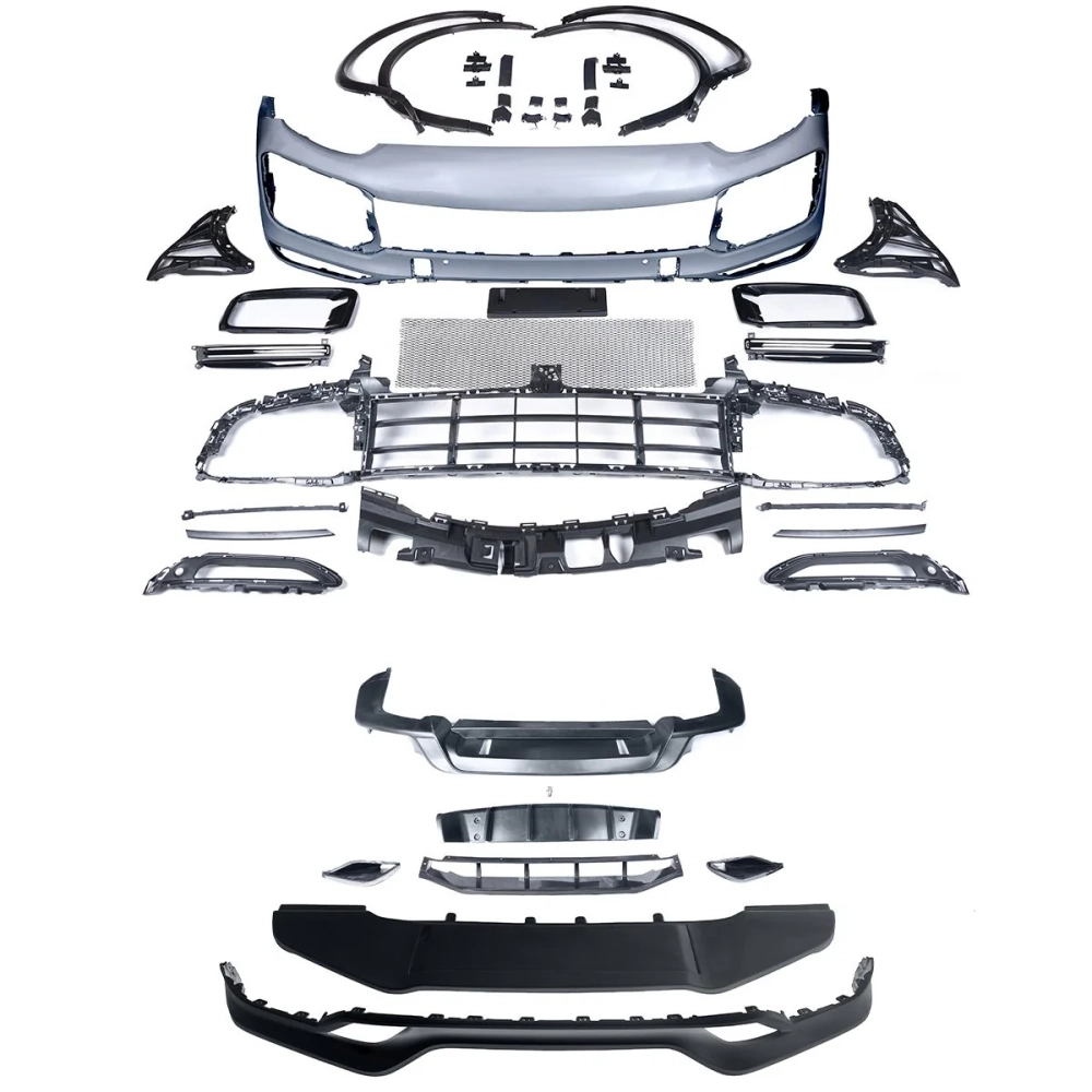 Обвес в стиле MK2 для Porsche Cayenne 958.1 2011–2014
