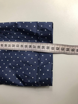 Плащ длинный в горошек, визуально на 50/52 размер