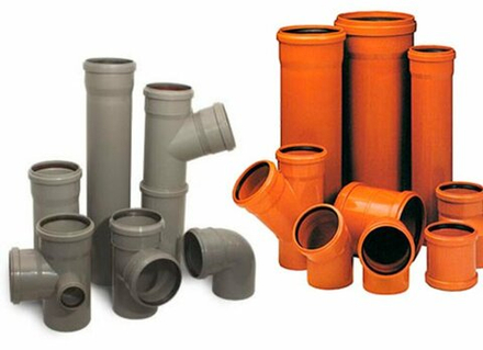 Канализационные трубы и фитинги