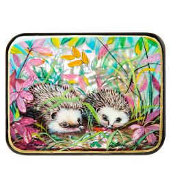 Народные промыслы ШК-55/156-D Шкатулка «Ежики» исп. Маркова