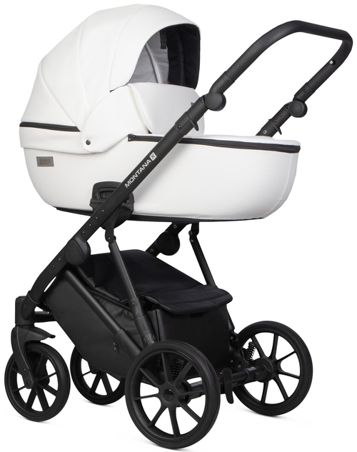 Детская коляска Riko Basic Montana X Ecco 3 в 1 11 White (белый)