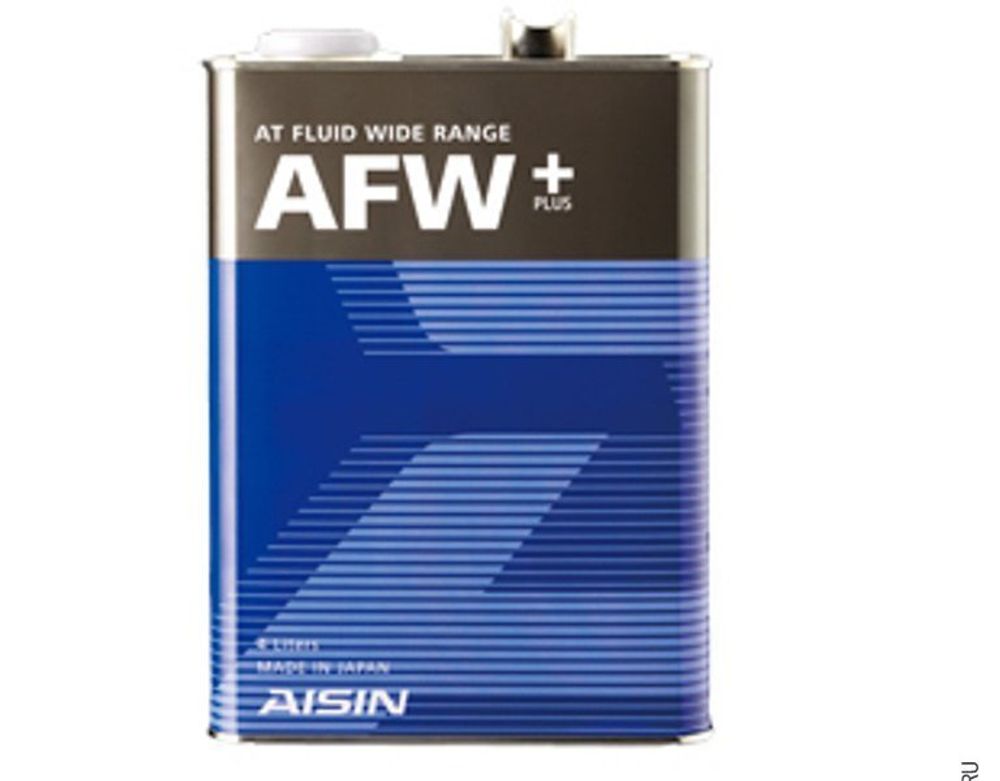 Масло трансмиссионное полусинтетическое  AISIN  ATF   AFW+   4л