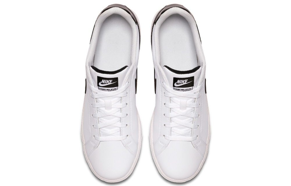 Nike court majestic white black online
