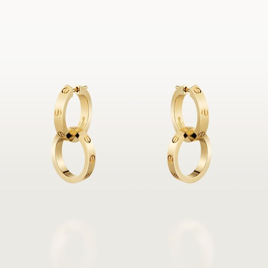 Серьги Cartier LOVE multiwear in yellow gold