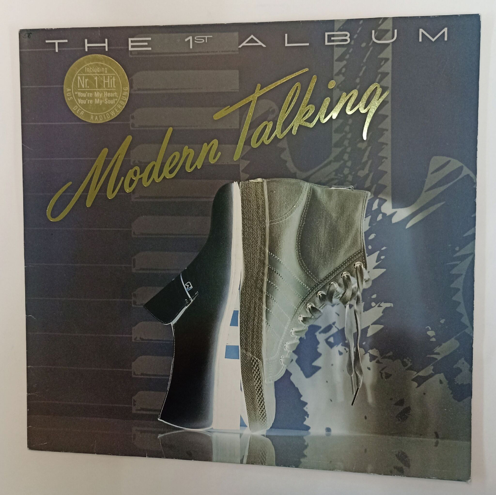 Винтажная виниловая пластинка LP Modern Talking The 1st Album (Germany 1985)