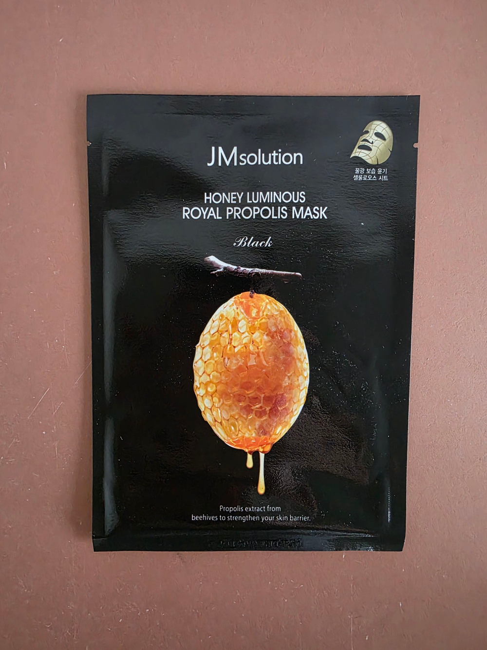 JMsolution Восстанавливающая тканевая маска с прополисом Honey Luminous Royal Propolis Mask 5 шт