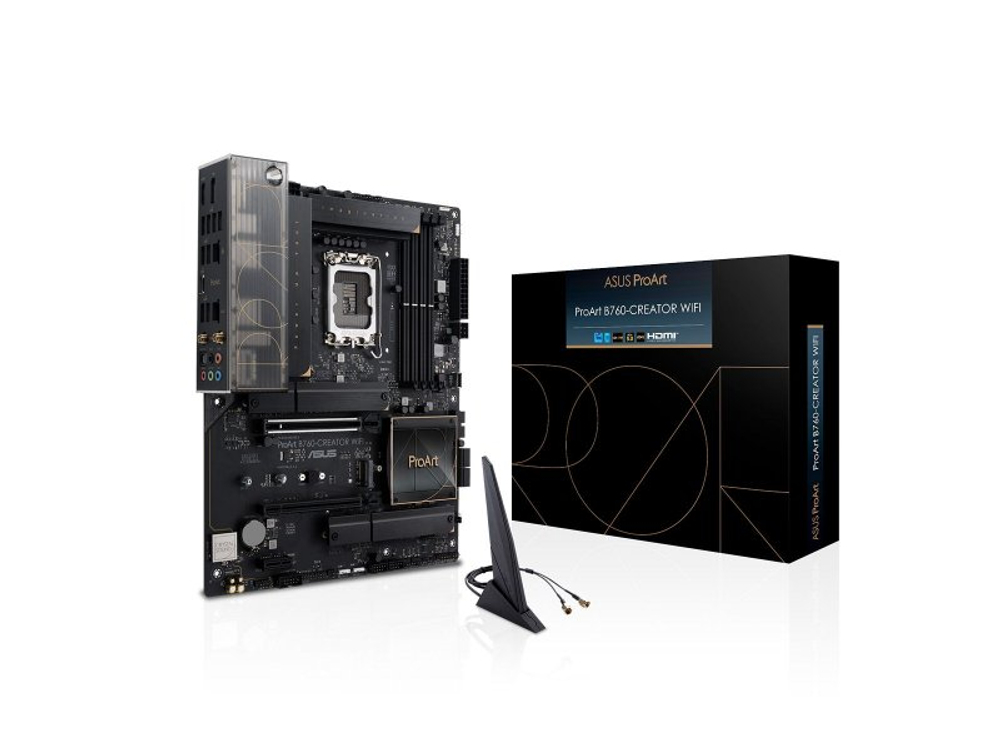 Материнская плата Asus Proart B760-creator Wifi, Socket LGA 1700, Intel B760, ATX, RTL [90MB1FY0-M1EAY0]