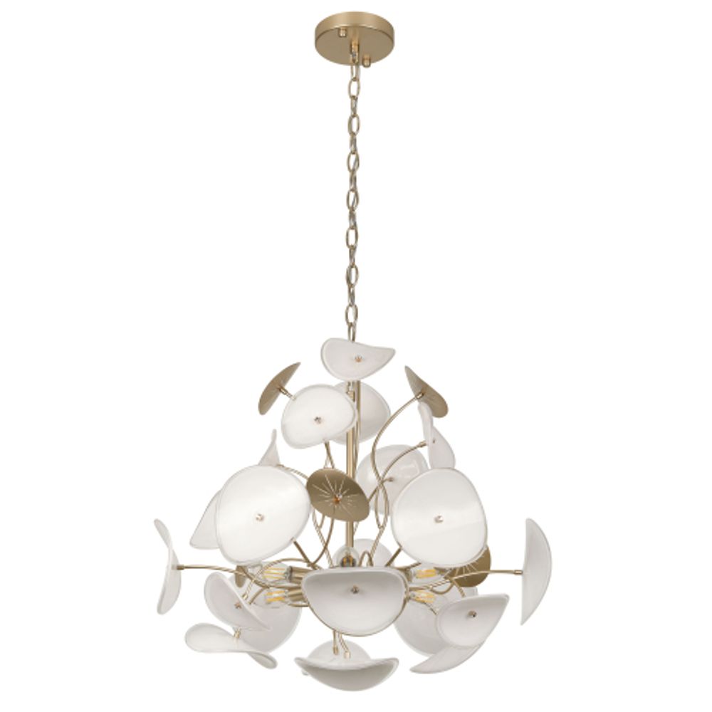 Люстра Rivoli   4124-304 8 х Е14 40 Вт дизайн