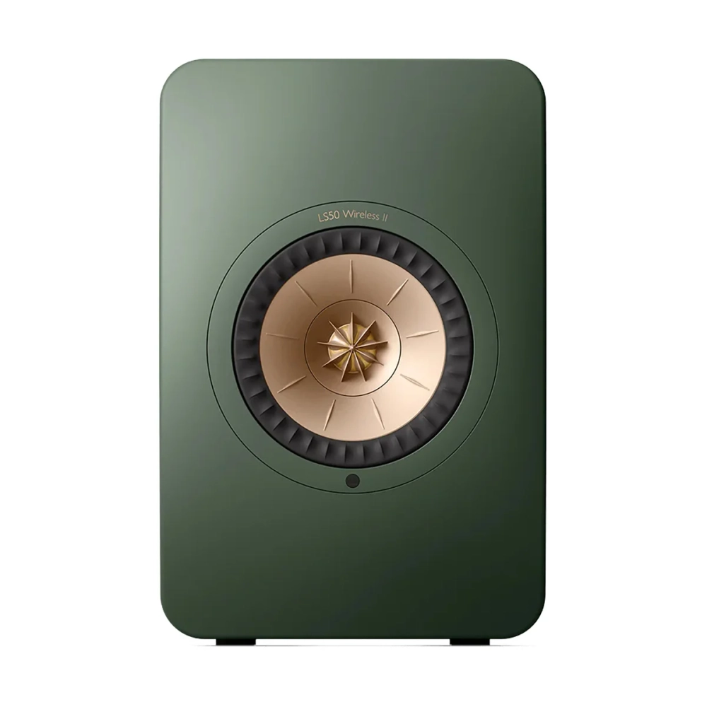 KEF LS50 Wireless II Moss Green активная полочная акустическая система (пара)