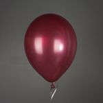 Шар (12''/30 см) Бургундия (M61/418), металлик, 100 шт.