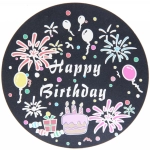 Диско-шар «Fantasy - Зайка» (в комплекте 6 картинок) 13*14 см, 5 реж, батарейки 4хАAА, USB, RGB (220V)